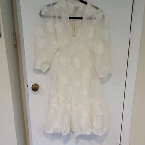 Sundance Cream Floral Dress